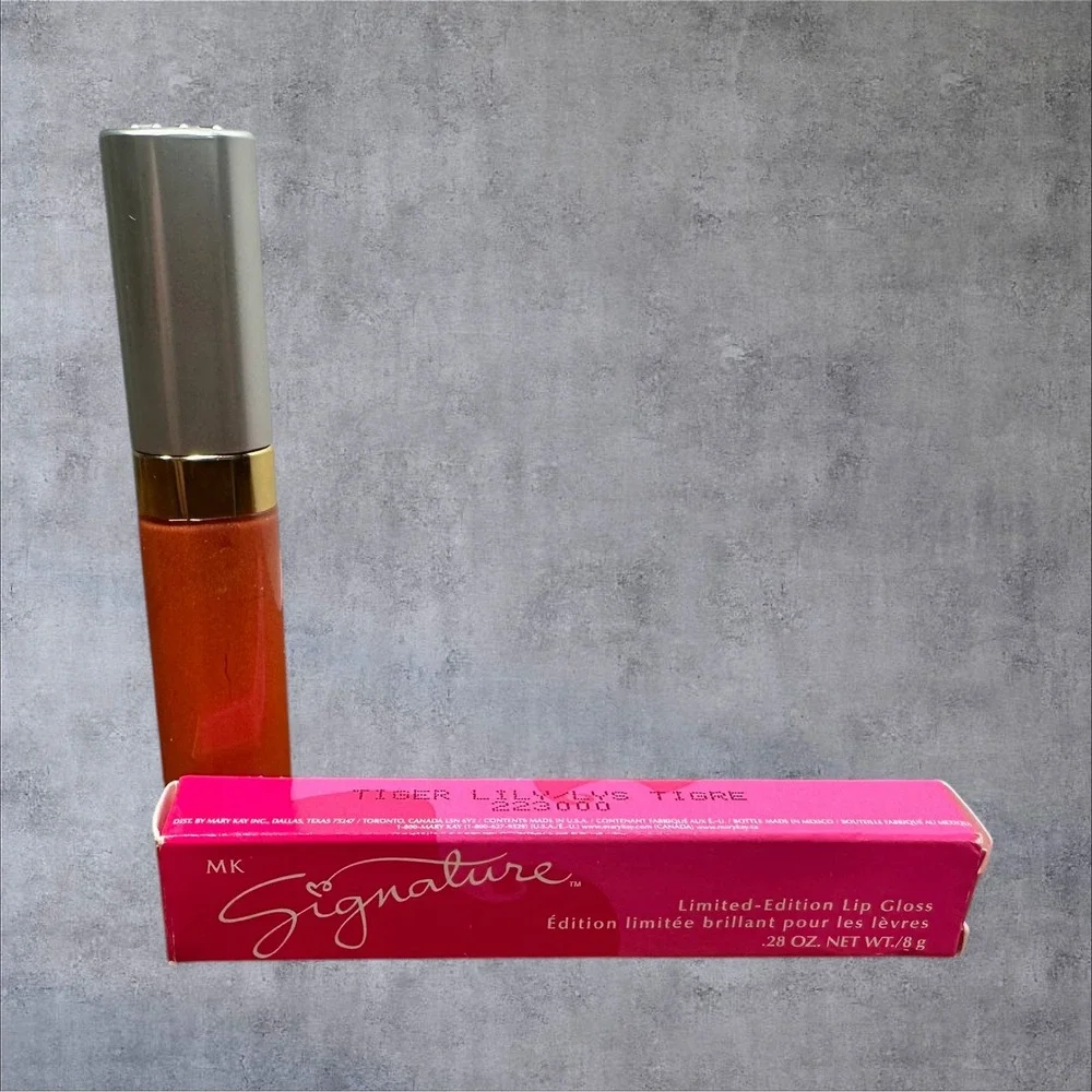 MK Signature‎ Mary Kay Lip Gloss Tiger Lily 223000 New Limited Edition Shimmer